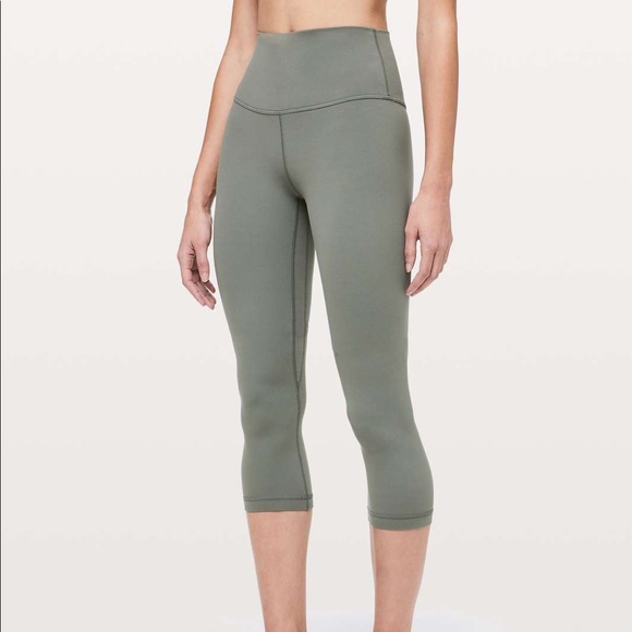 lululemon athletica Pants - RARE Lululemon Align Crop *21"-Grey Sage